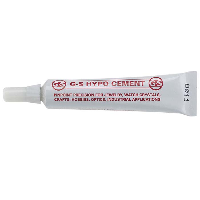 Watch sales crystal cement