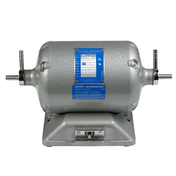 Baldor 3/8" TaperedShaft Polishing Motor, 1/4hp RioGrande