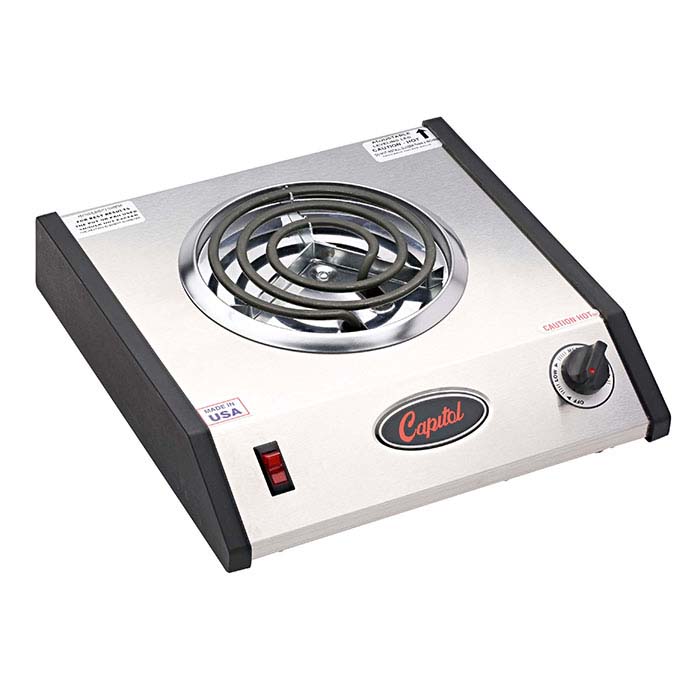 Capitol Commercial SingleBurner Electric Hot Plate RioGrande