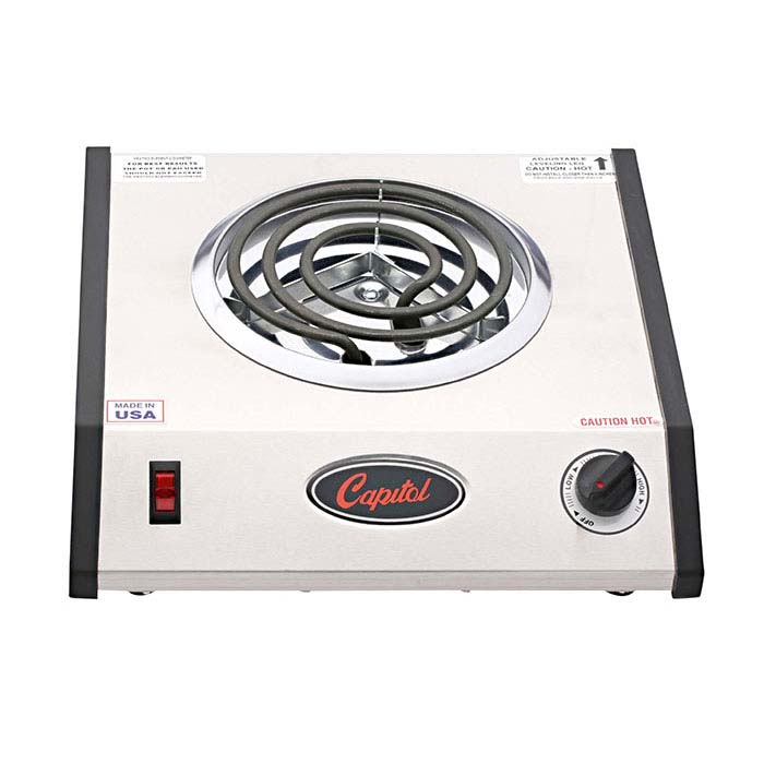 Capitol Commercial SingleBurner Electric Hot Plate RioGrande