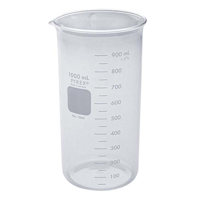 Pyrex Tall Beaker 1 000ml Riogrande Pyrex Tall Beaker 1 000ml Riogrande