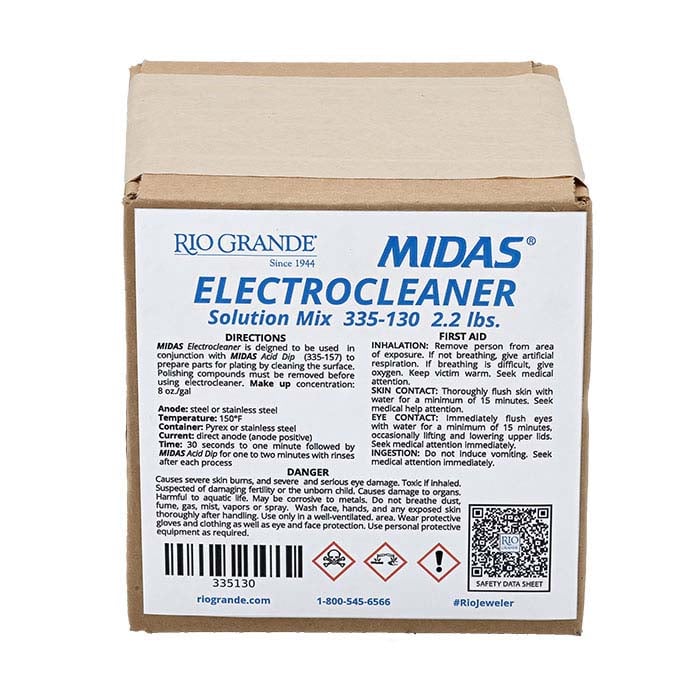 M 3.6 electron treatment 1000ml×2 Midas® Electrocleaner Solution Mix - RioGrande