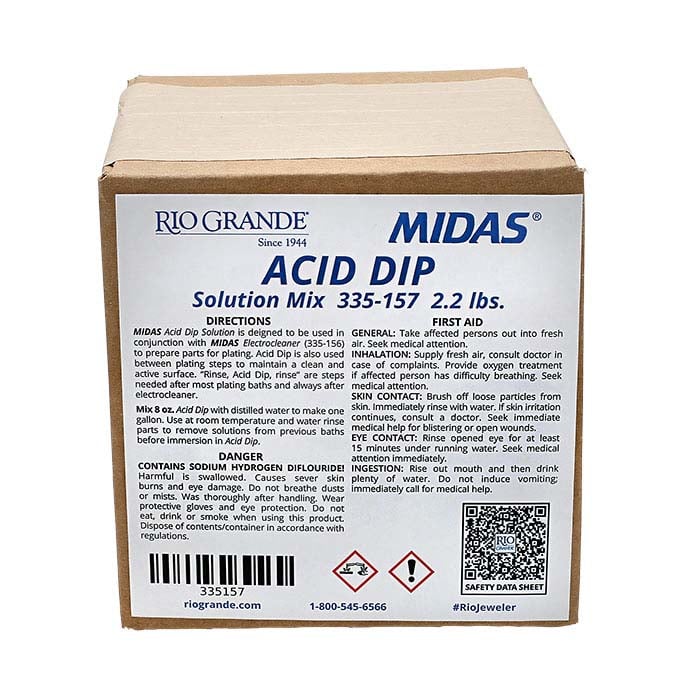 Midas Acid Dip Solution Mix AcidBased RioGrande