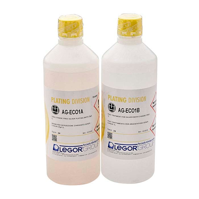 Legor® AG-ECO1 Silver Plating Solution, Cyanide-Free - RioGrande