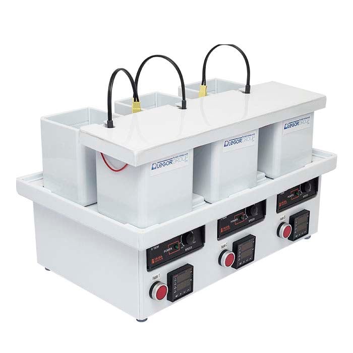 Legor® Six-Station 2-Liter Plating System - RioGrande