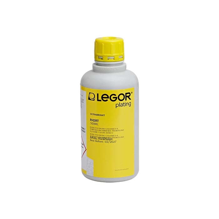 Legor® Super Bright White Room-Temperature Rhodium Plating