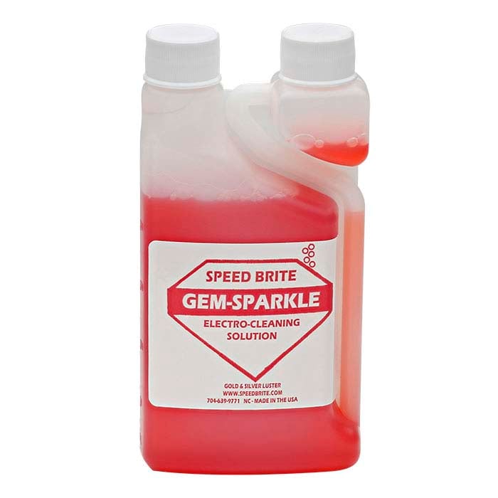 Gem Sparkle Ionic Jewelry Cleaner Liquid Concentrate 1 Gallon
