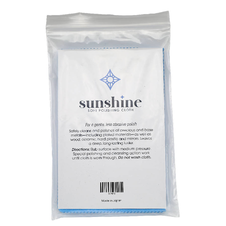 Sunshine Polishing Cloth 2.5 X 2 Inches, Free Shipping 