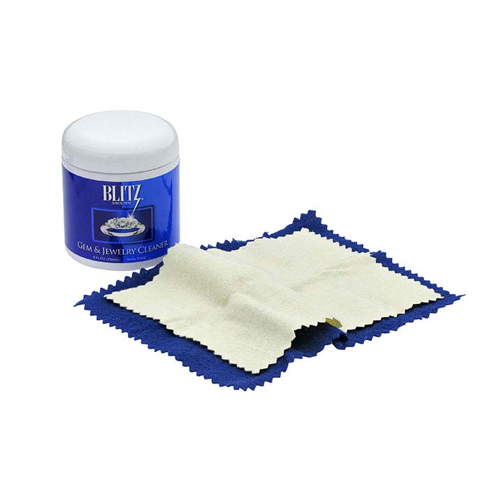 Blitz Two-Ply Jewelry Care Cleaning / Polishing Cloth