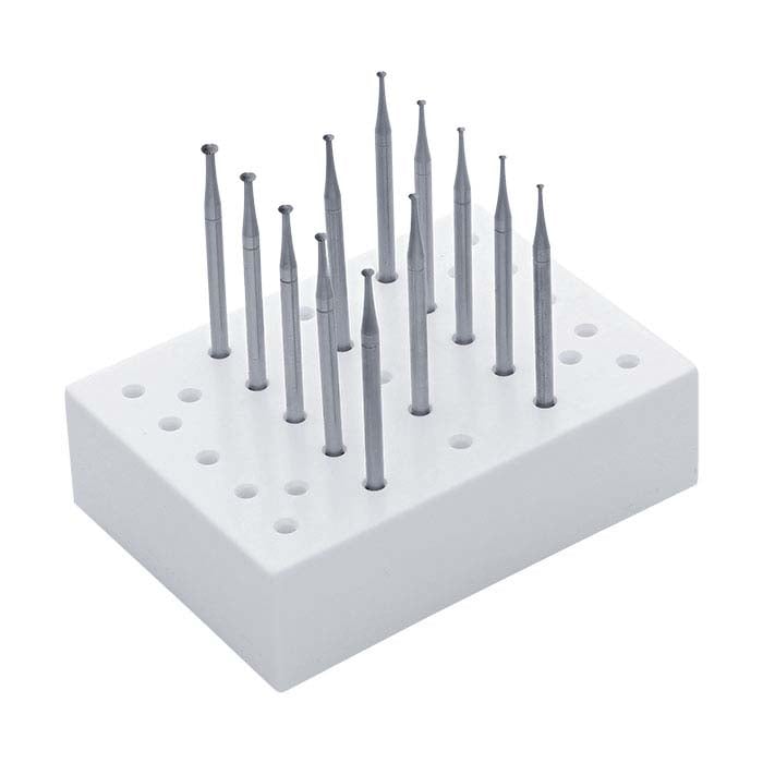 Technique™ Shallow Angle Bearing Bur Assortment, Set of 12 RioGrande