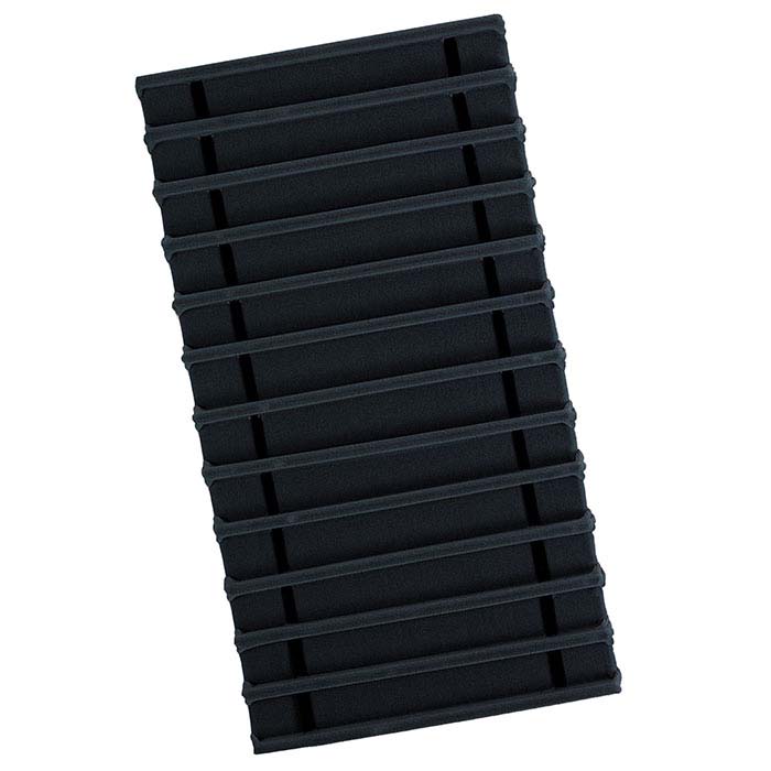 Black Velvet Divided Bracelet or Watch Tray Insert RioGrande