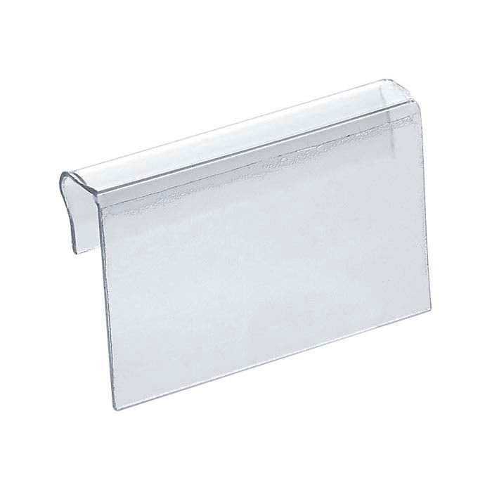 400 Clear Plastic Lip Self-Adhesive 1 inch Earring Card Adapters Hanging Tab 