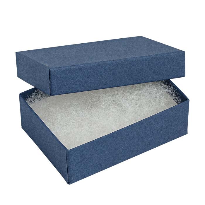 Navy Blue RecycledPaper Gift Box RioGrande