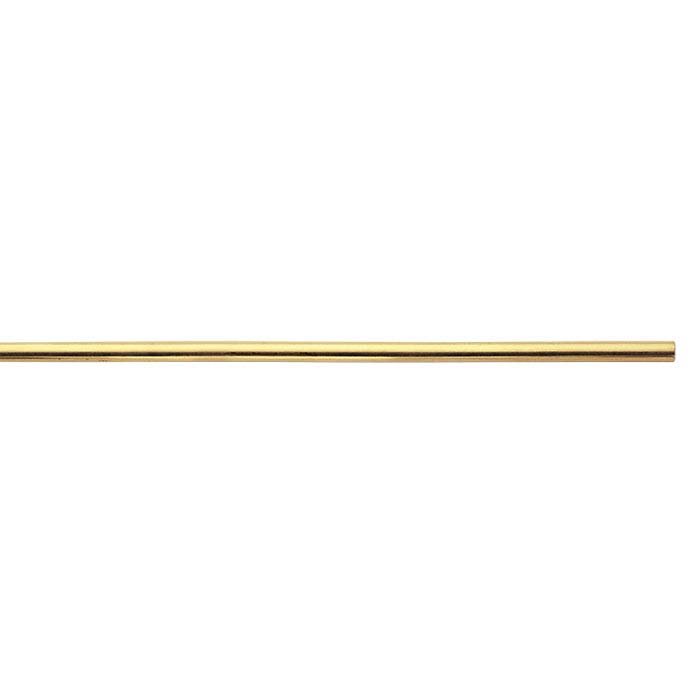 14K Yellow Gold Half-Round Wire, Dead-Soft - RioGrande