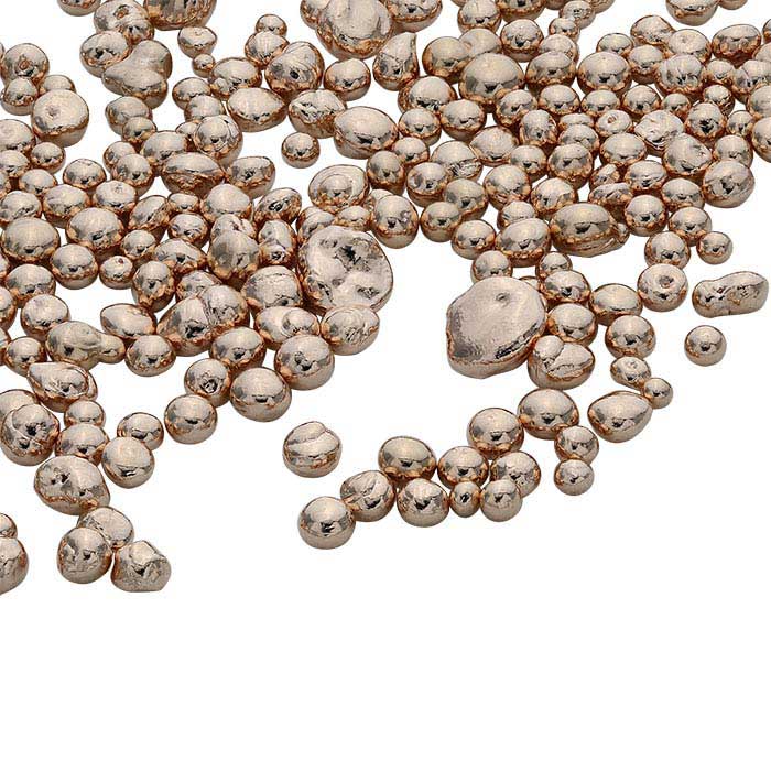 thumbnail image 2 of 1 Troy Ounce Pink Gold Master Alloy – Casting & Rolling Grain 9kt 14kt 18kt 2 of 3