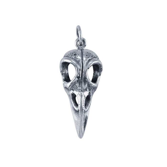 Sterling Silver Bird Skull Pendant RioGrande