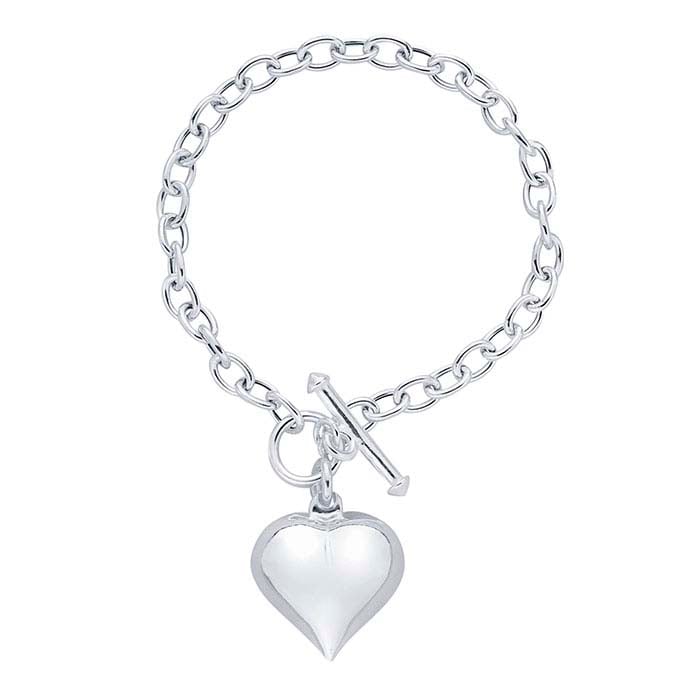 Heart Charms (6pcs) (10mm x 14mm / Tibetan Silver) Metal Finding Pendant Bracelet Earrings Zipper Pulls Bookmarks Key Chains CHM195