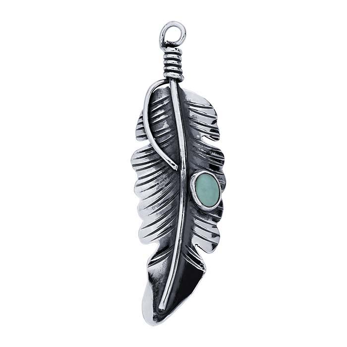 Hozho feather まとめ売り　silver925 インディアン　バラ可 DC4 - Silver Feathers