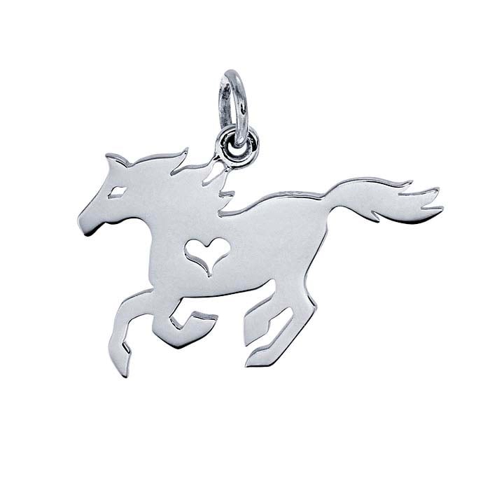 Sterling Silver Cut Out Horse Pendant Sterling Silver Cut Out Horse Pendant