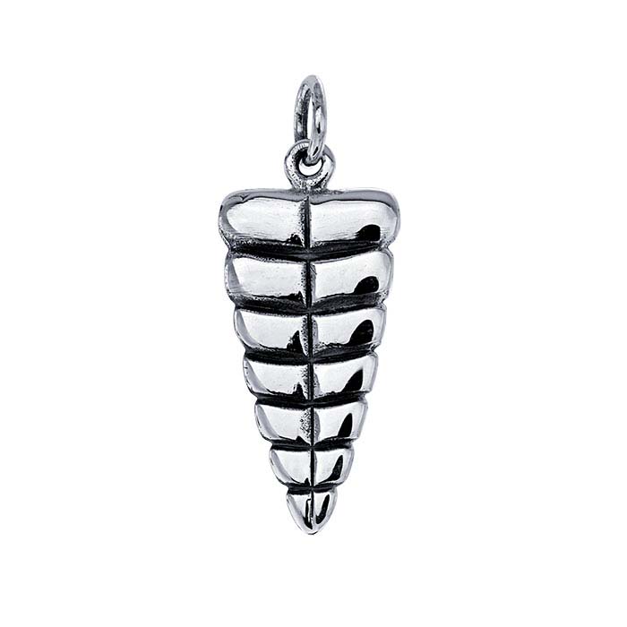 COPPERTIST.WU Rattlesnake Tail Pendant 925 Sterling Silver Snake Rattle  Necklace Gothic Jewelry w Gift Box for Men Women - Walmart.com