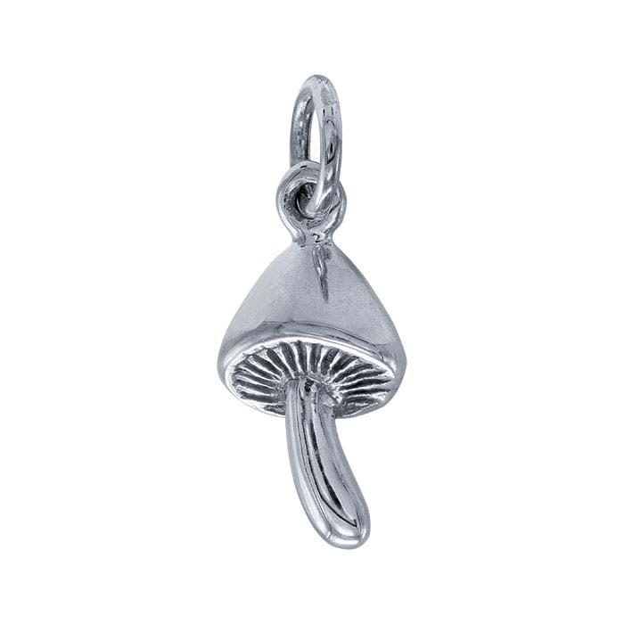 Mushroom Charm Sterling Silver Mushroom Charm Sterling Silver