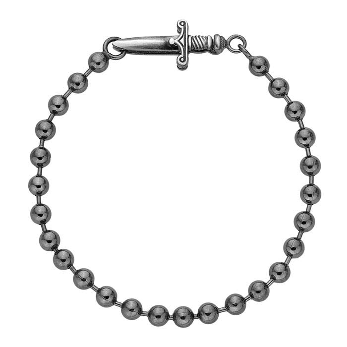 Kindness Adult Bracelet (5mm Beads) 6.5 Inches / Sterling Silver