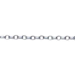 Sterling Silver 1.1mm Flat Round Rolo Chain - RioGrande