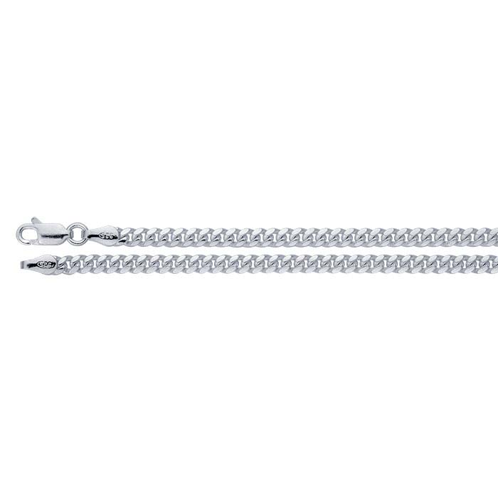 Sterling Silver Diamond-Cut Curb Chain RioGrande