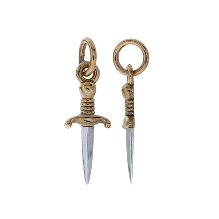 Sterling Silver Howling Dagger with Bronze Handle - RioGrande