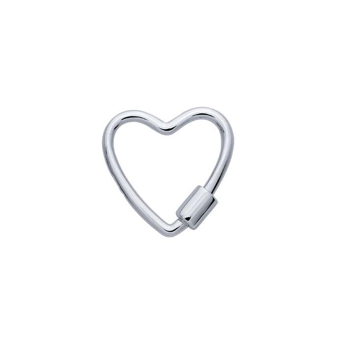 Small Silver Carabiner Hinge – Romance Diamond Co. Jewelers