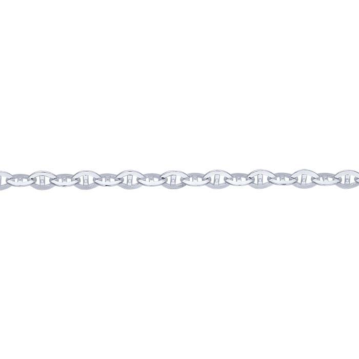 Sterling Silver 2.5mm Flat Anchor Chain - RioGrande