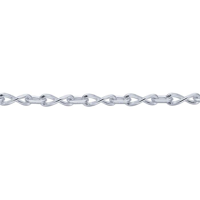 Sterling Silver 2.5mm Infinity Link Chain - RioGrande