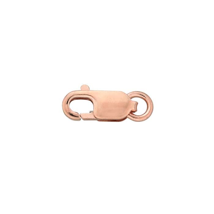 Lobster Claw Clasp 10x4mm Rose Gold Filled (1-Pc)