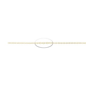 14/20 Yellow Gold-Filled 1.5mm Lightweight Cable - Flat Chain Oval RioGrande