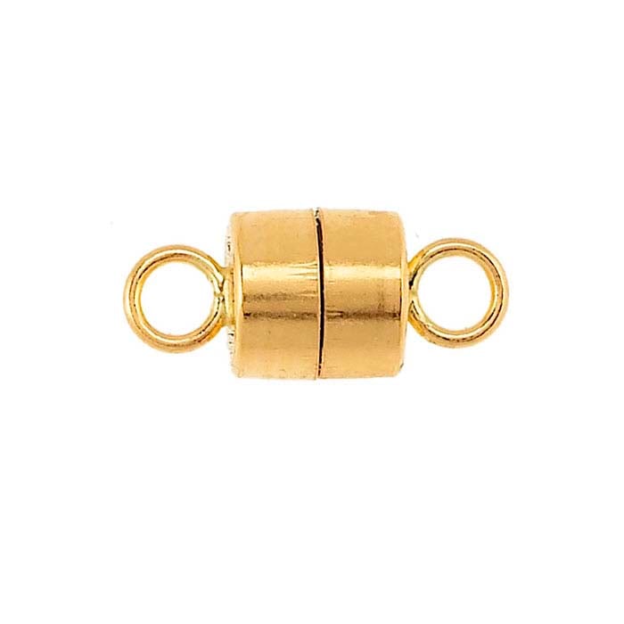 Magnetic Necklace Clasps and Closures - Safety 14 K Gold and