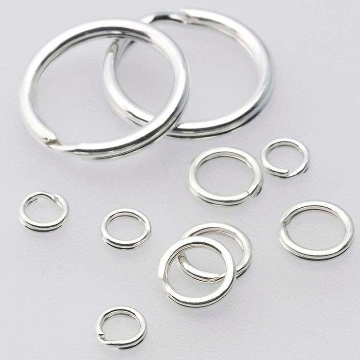 Sterling Silver Large Jump Ring Assortment - RioGrande