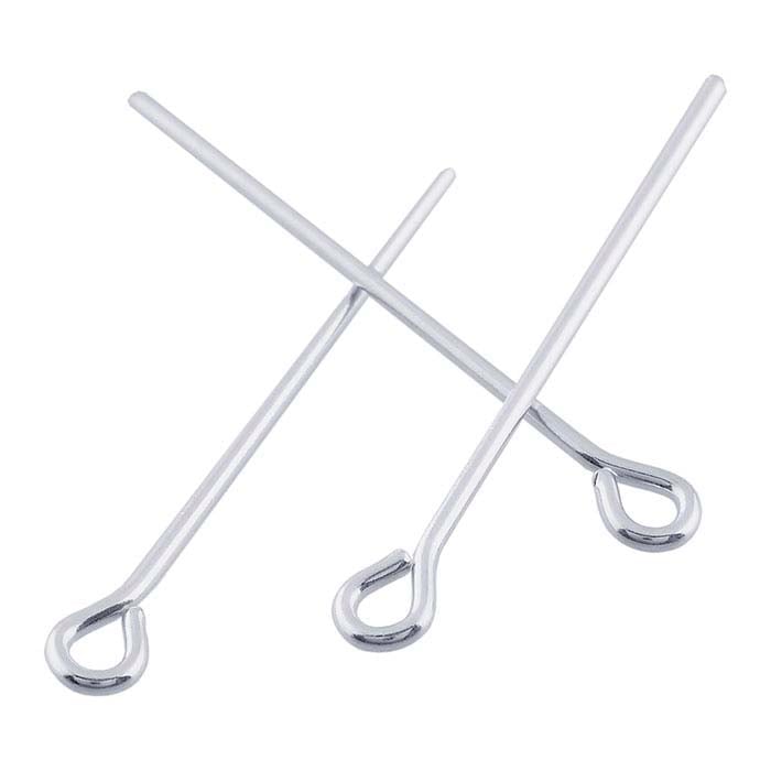 Sterling Silver Eye Pin, 21-Ga., 1/2-Hard - RioGrande