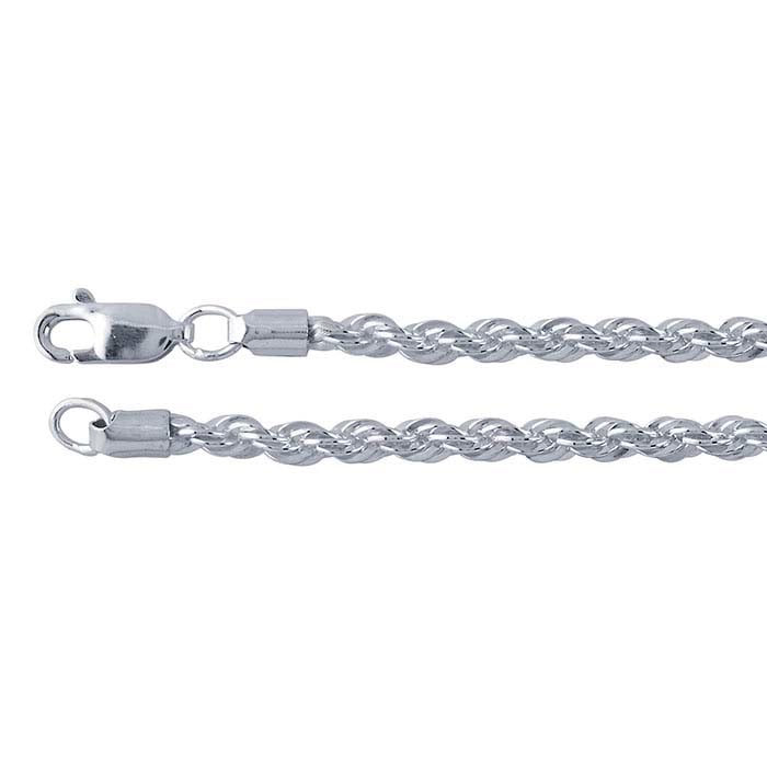 Sterling Silver French Rope Chains 