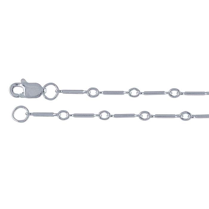 Sterling Silver Bar \u0026 Link Chains 