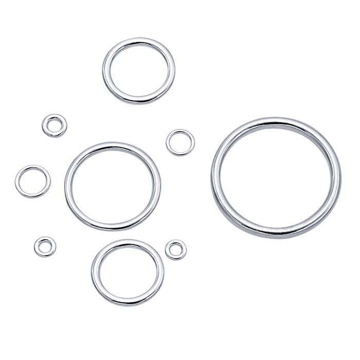 Sterling Silver Round Closed Ring - RioGrande