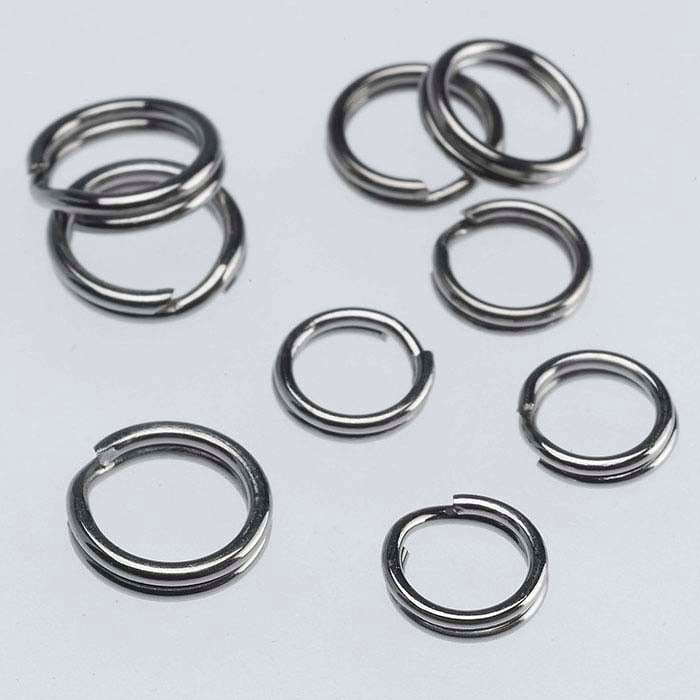 20mm Silver Metal Split Rings 60pk by hildie & jo