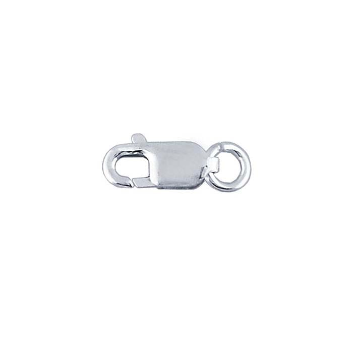 Stainless Steel Lobster Clasp with Pinch End Caps - RioGrande