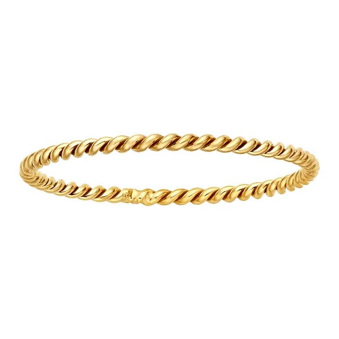 Gold Filled Gold Ring Wire 14/20 Yellow Gold-Filled Twist-Wire