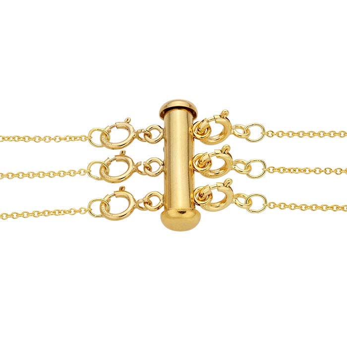 Layered Necklace Clasp •14 kt Gold Filled Layering Clasp