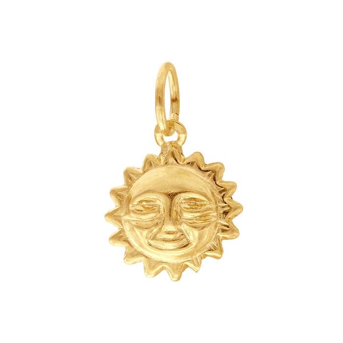 14/20 Yellow GoldFilled Sun Charm RioGrande