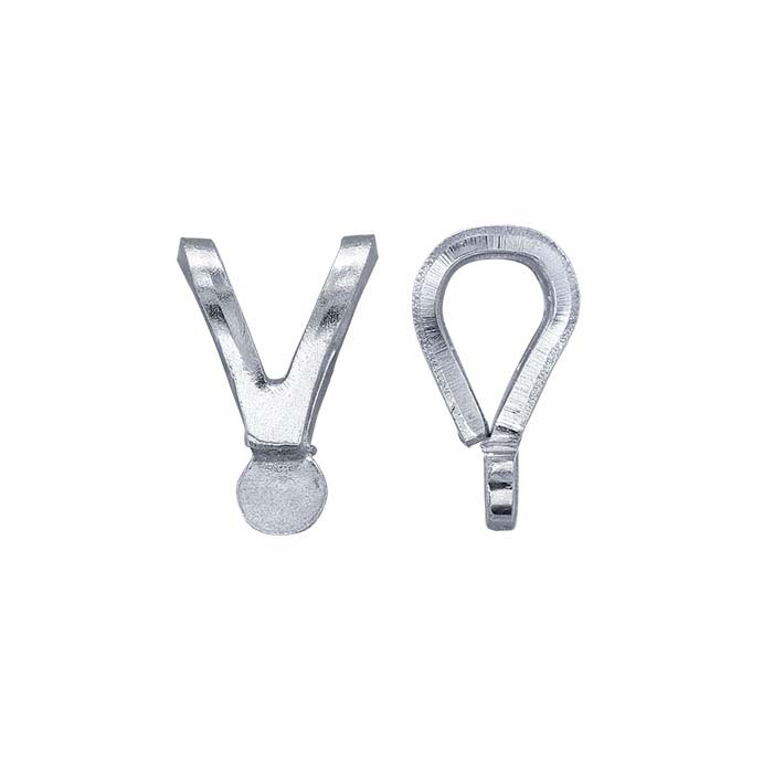 14K Gold Rabbit-Ear Pendant Bails with Solder Tab - RioGrande