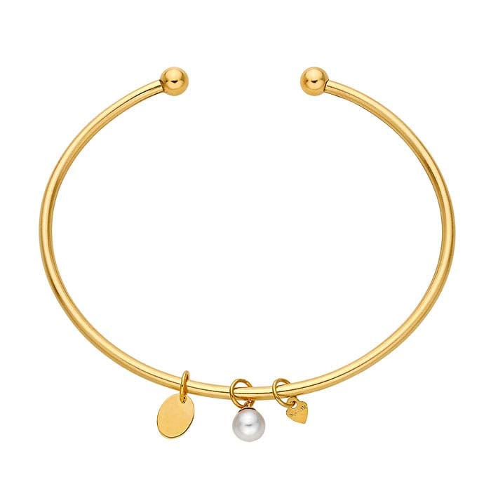 14/20 Yellow Gold-Filled 3.5mm Heart Tag - RioGrande