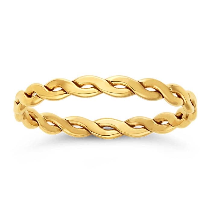 Wholesale Ring Jewelry - 14k Gold Filled Wave Ring - Gold Filled two ring  band minimalist double band wrap ring stacking ring parallel bar ring cross  ring [28] – HarperCrown