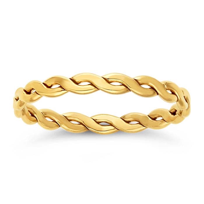 14/20 Yellow Gold-Filled Woven Ring - RioGrande 14/20 Yellow Gold-Filled Woven Ring - RioGrande