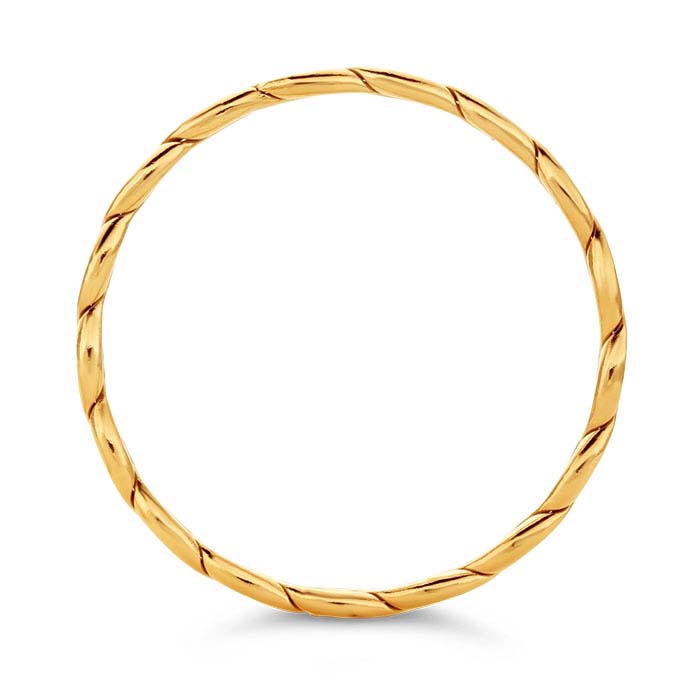 14/20 Yellow Gold-Filled Woven Ring - RioGrande